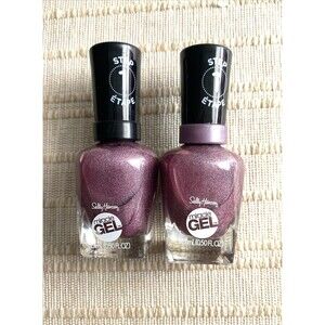 2 Sally Hansen Miracle Gel Nail Polish Shade Metro Midnight #564
